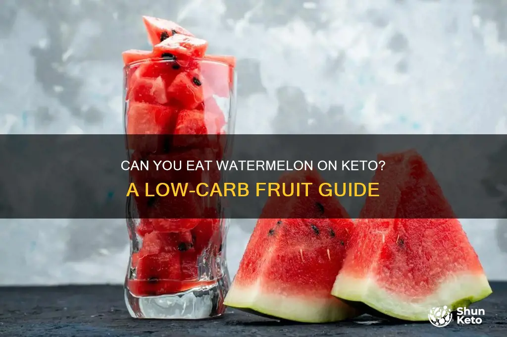 are watermelons keto