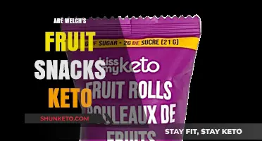 Are Welch's Fruit Snacks Keto-Friendly? A Dietitian's Insight