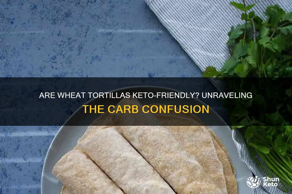 are wheat tortillas keto