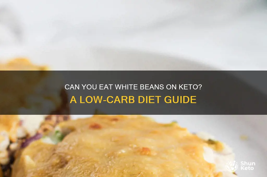 are white beans ok on keto diet