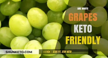 Exploring the Keto Compatibility of White Grapes: A Nutritional Breakdown