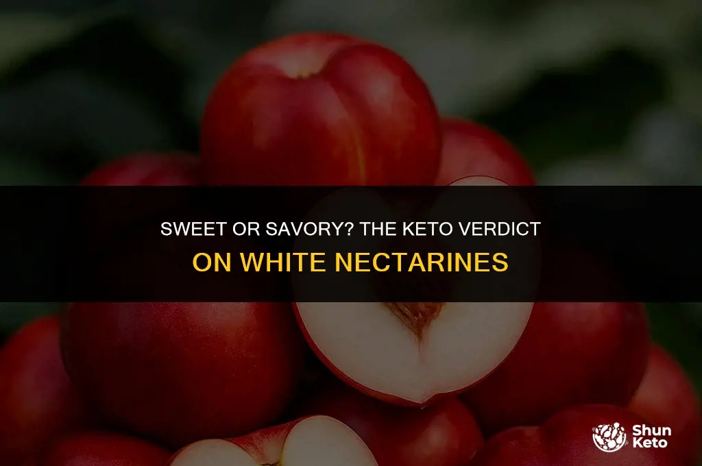 are white nectarines keto friendly