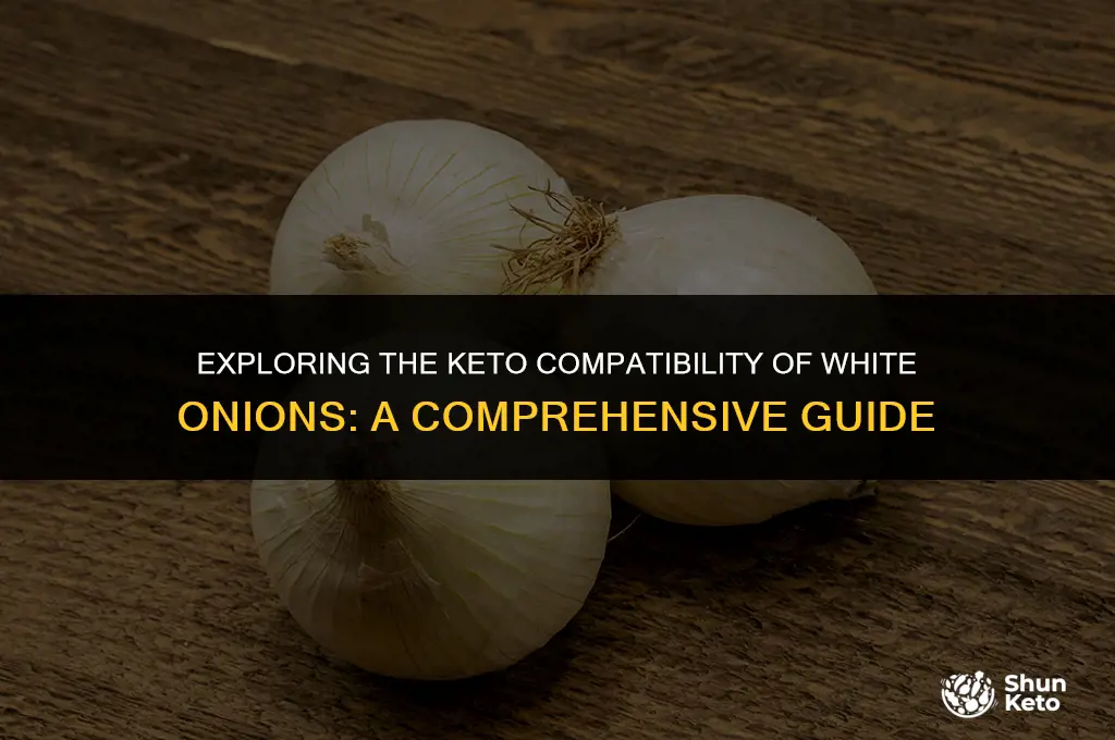 are white onions keto friendly