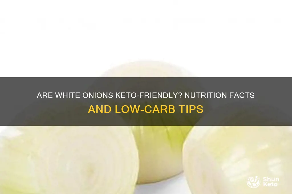 are white onions keto