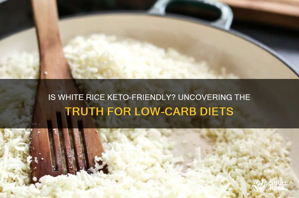 are white rice on keto