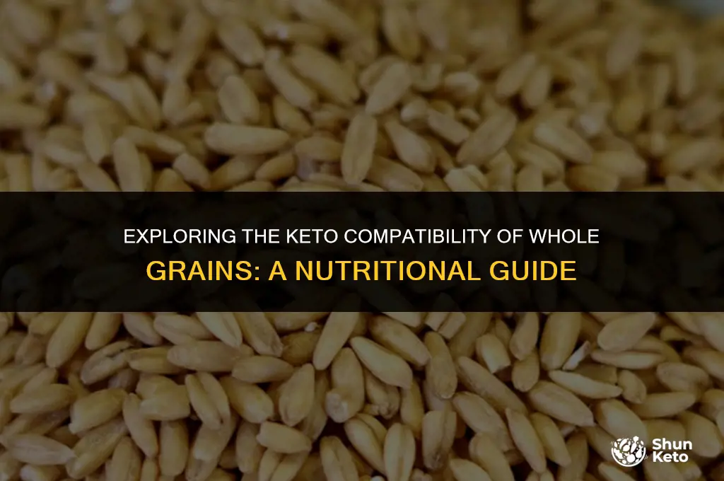 are whole grains keto friendly
