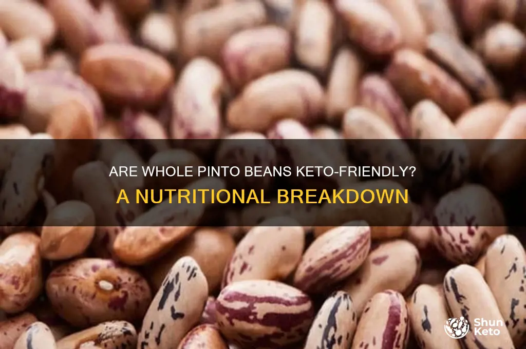 are whole pinto beans keto