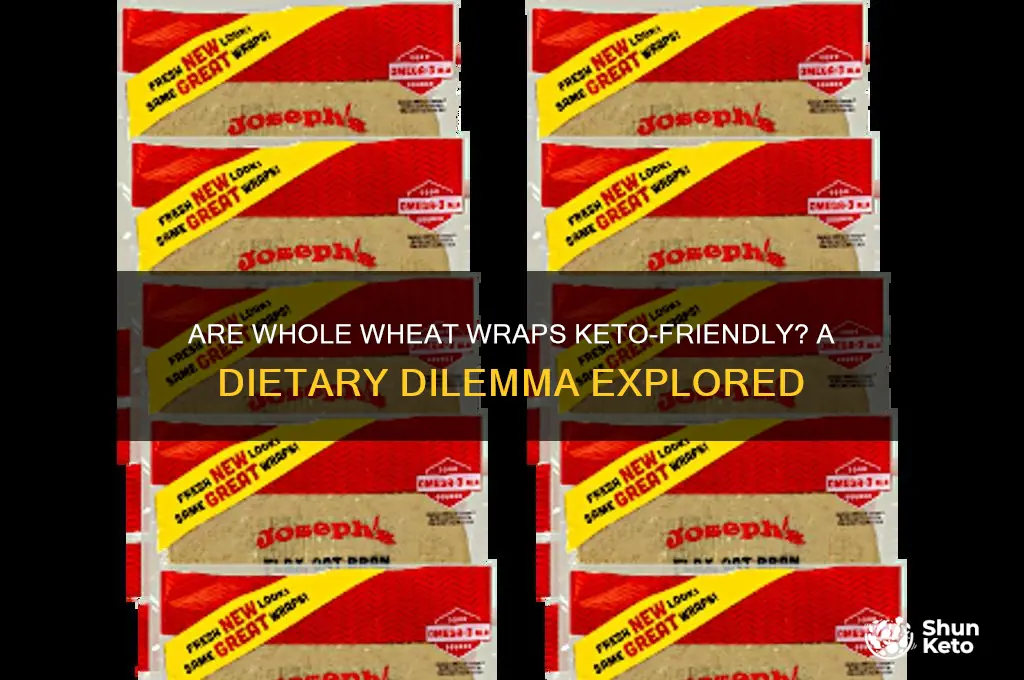 are whole wheat wraps keto