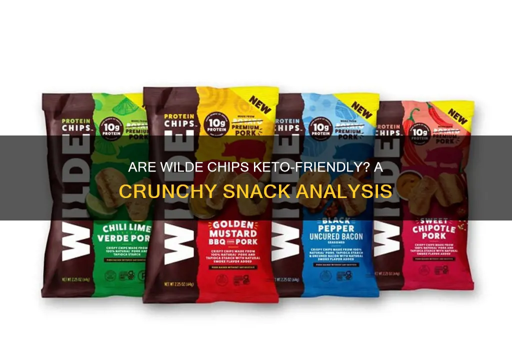 are wilde chips keto