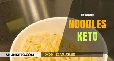 Are Wonder Noodles Keto-Friendly? A Low-Carb Diet Analysis