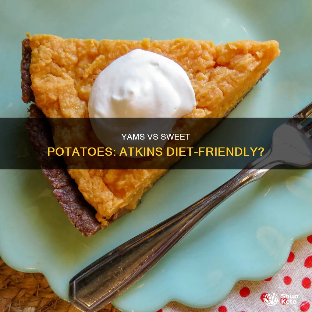 are yams or sweet potatoes allowed on atkins diet