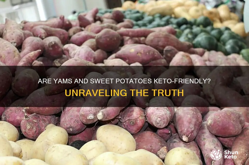 are yams sweet potatoes keto frendly