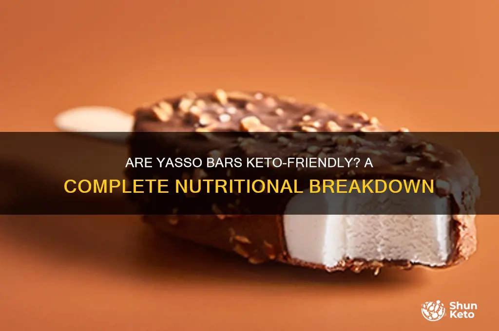 are yasso bars keto