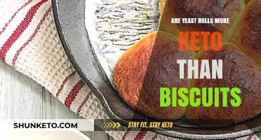 Keto-Friendly Yeast Rolls vs. Biscuits: Which is Lower in Carbs?