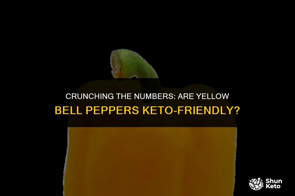 are yellow bell peppers keto friendly