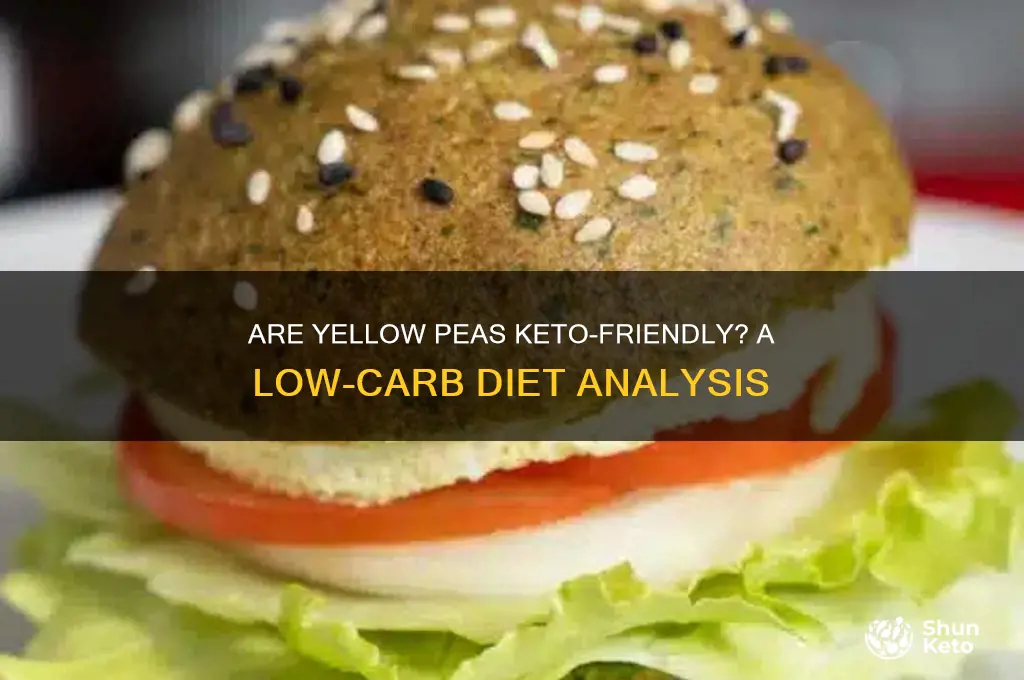 are yellow peas keto