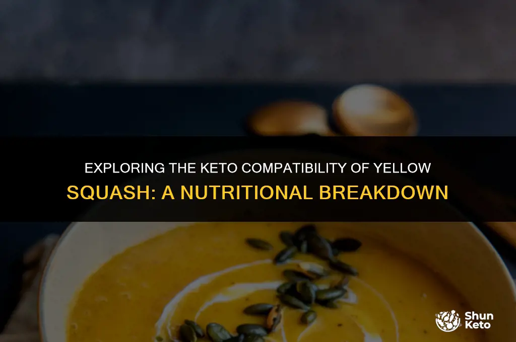 are yellow squash keto friendly
