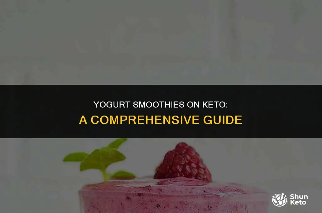 are yogurt smoothies keto friendly