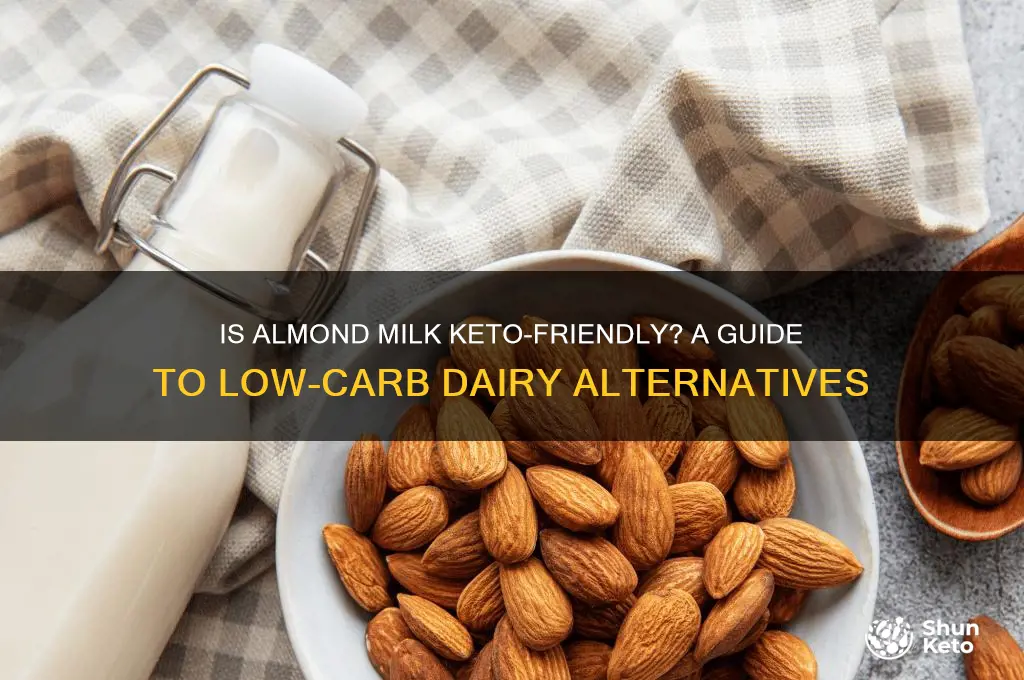 are you allowed almond milk on keto diet
