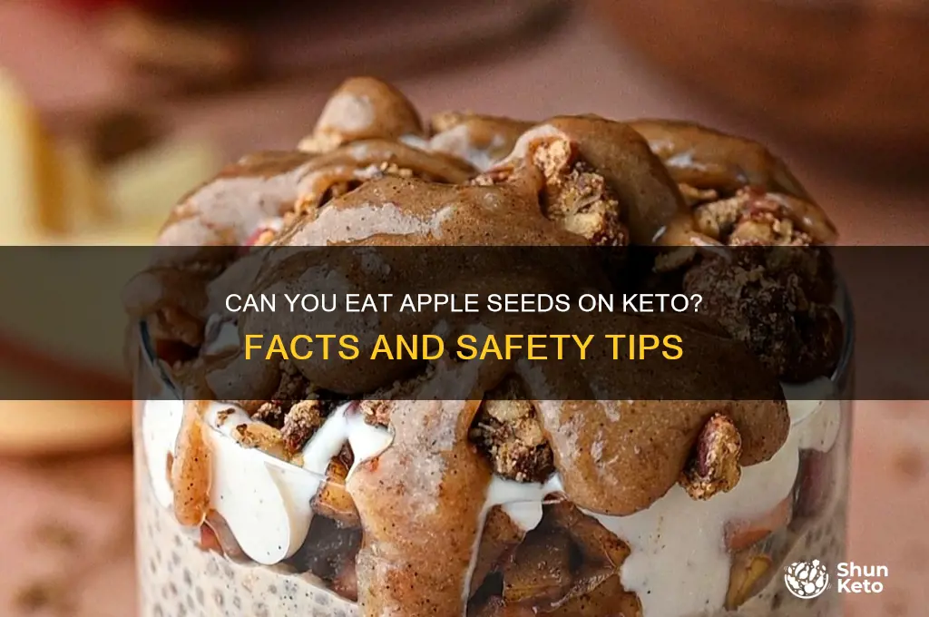 are you allowed apple seeds on keto diet