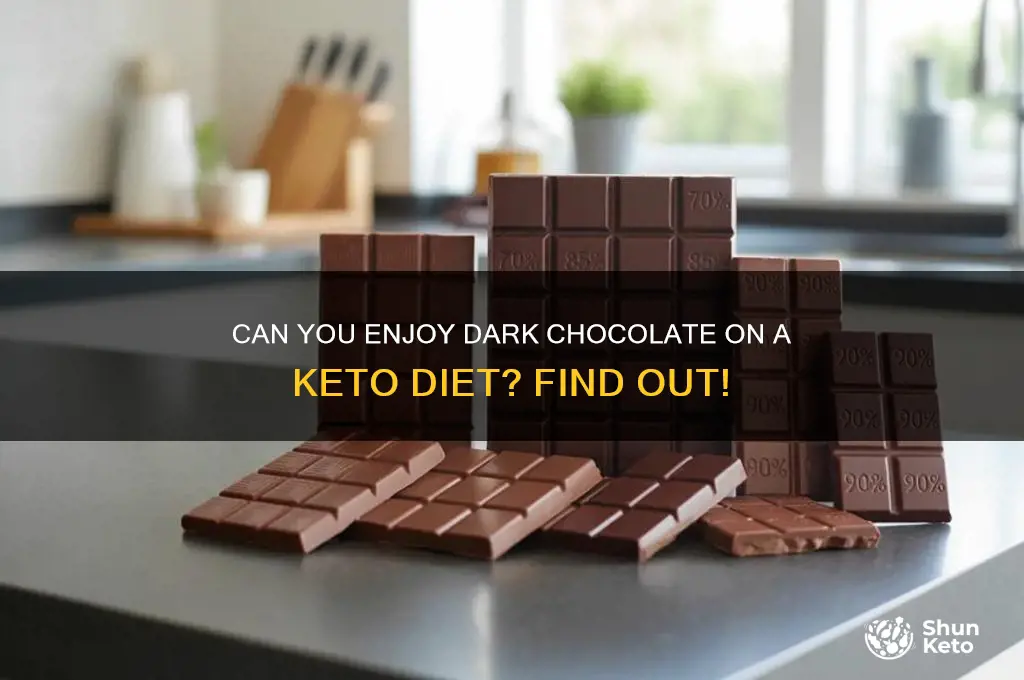 are you allowed dark chocolate on keto diet