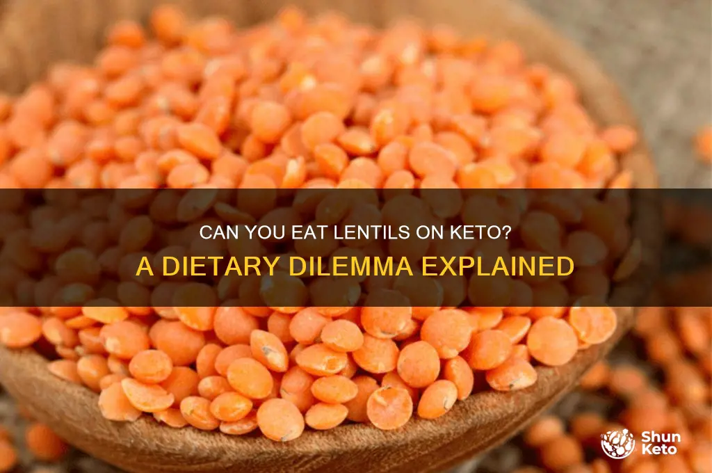 are you allowed lentils on keto diet