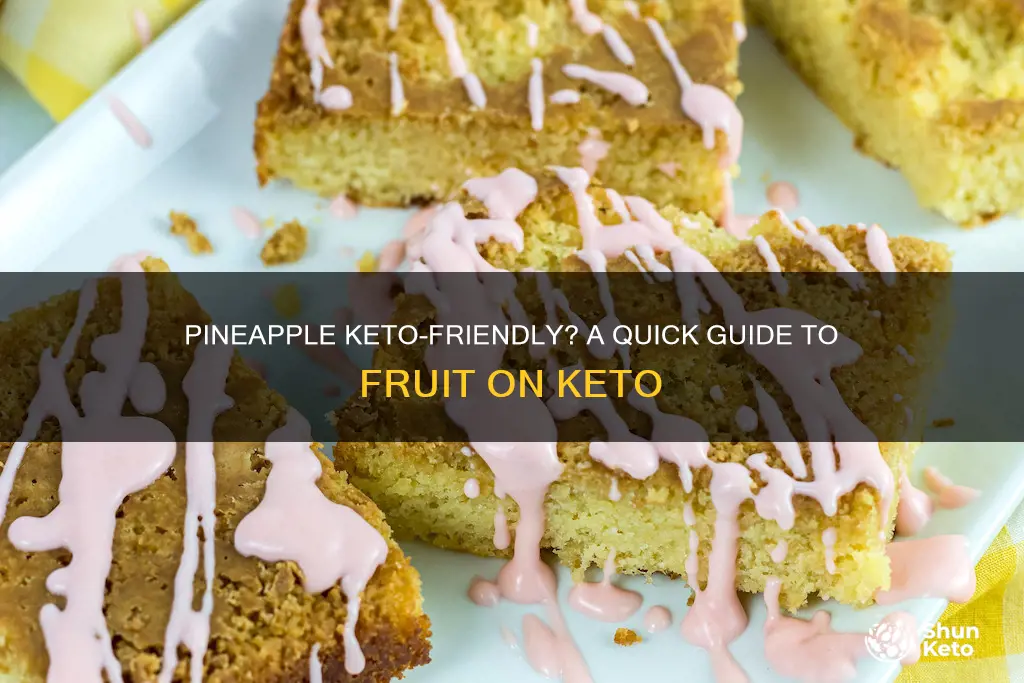 are you allowed pineapple on keto