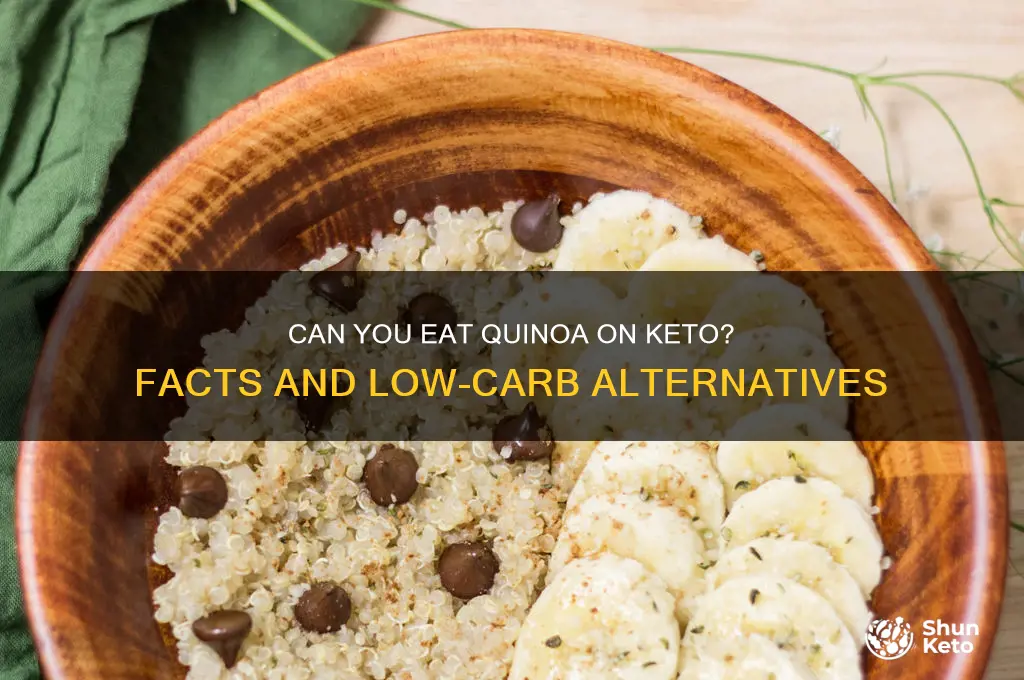are you allowed quinoa on keto diet