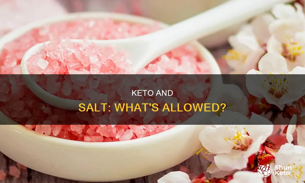 are you allowed salt on keto