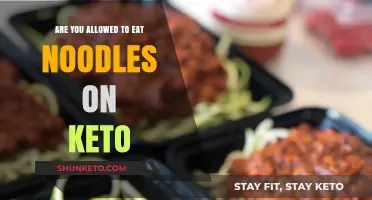 Keto Noodle Eating: What's Allowed and What's Not