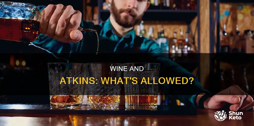 are you allowed wine on the atkins diet