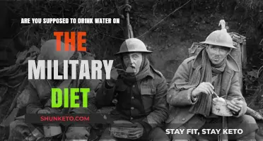 Staying Hydrated: Drinking Water on the Military Diet