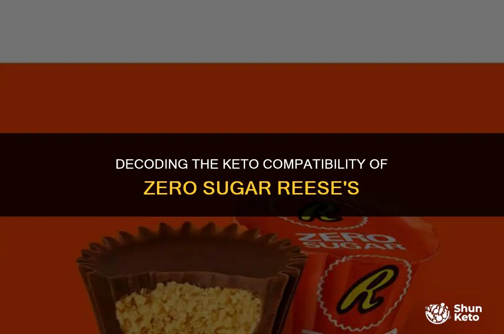 are zero sugar reese