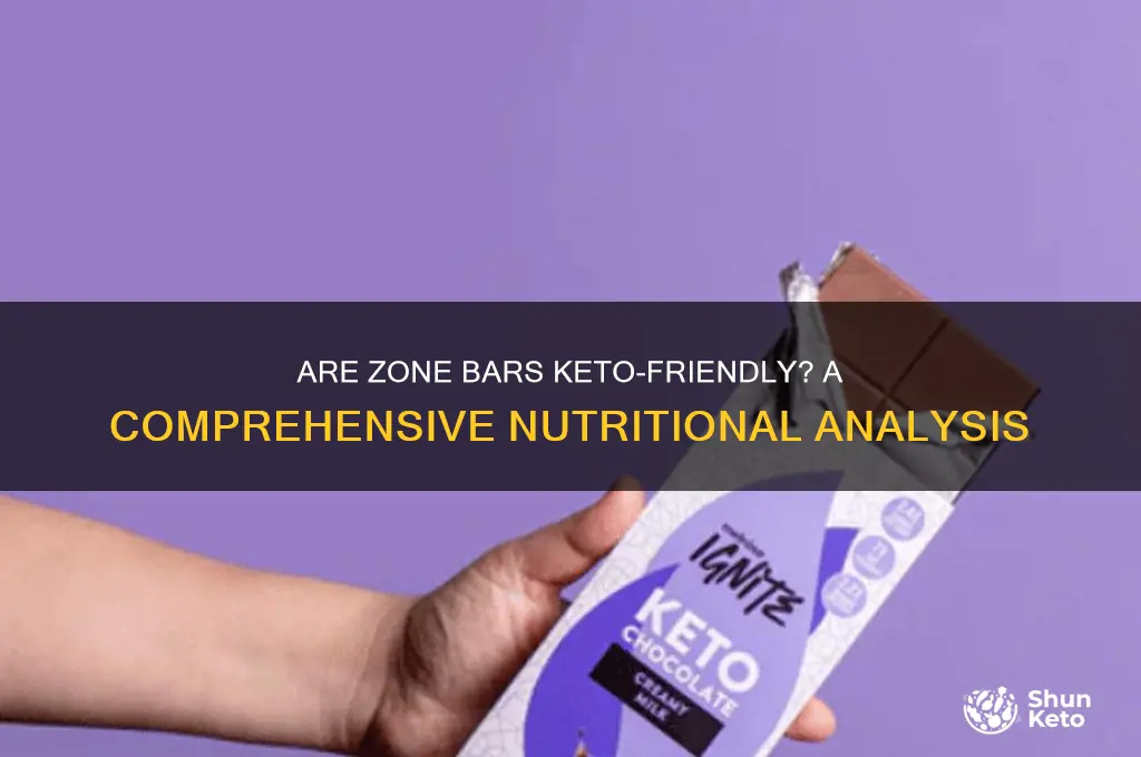 are zone bars keto