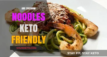Exploring the Keto Compatibility of Zucchini Noodles: A Nutritional Breakdown