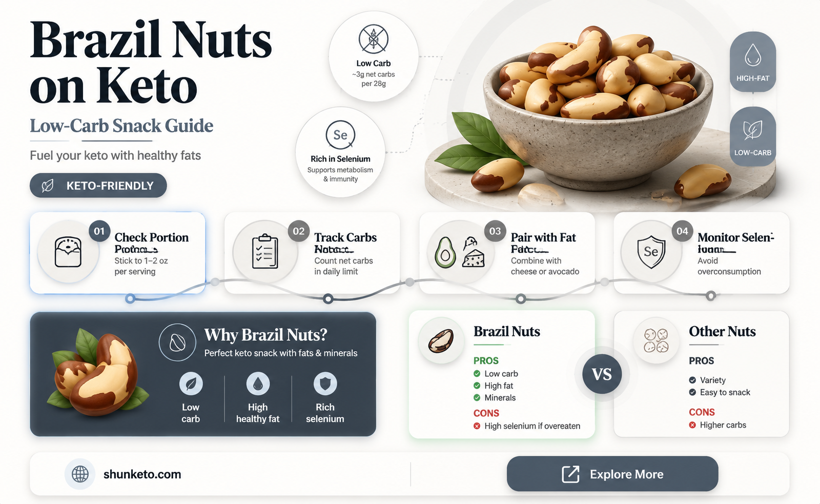 are brazil nuts ok on keto diet