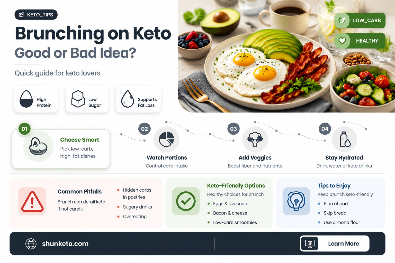 are brunches bad for keto
