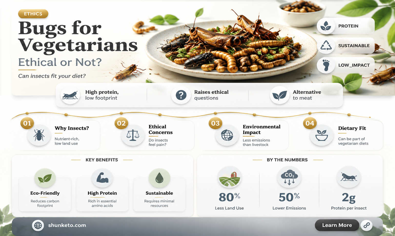 are bugs part of a vegetarian diet