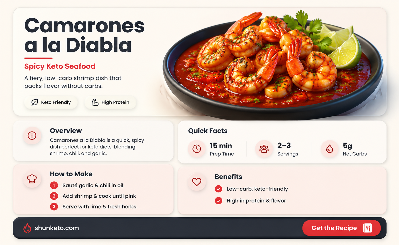 are camarones a la diabla keto