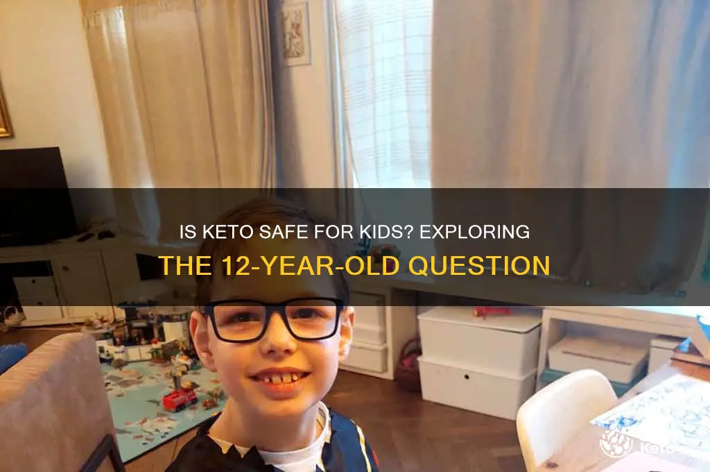can a 12 year old do keto