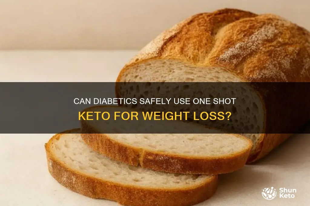 can a diabetic take one shot keto