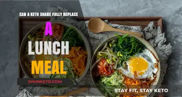 Keto Shake as Lunch: A Complete Meal Replacement Option?