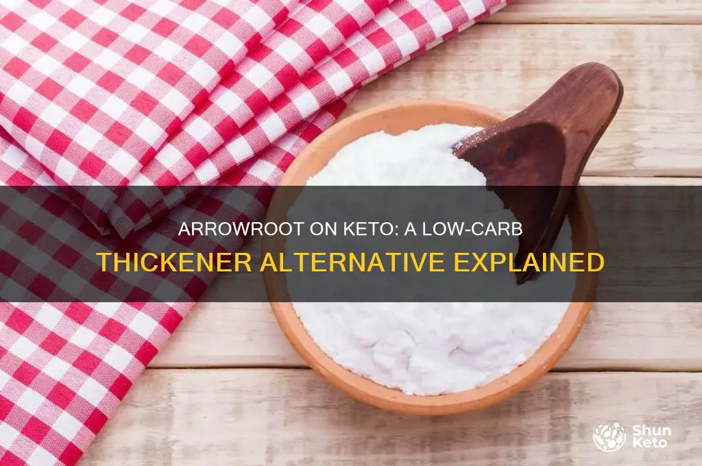 can arrowroot be used in keto diet