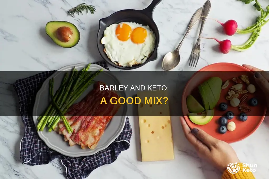 can barley be eaten on keto diet