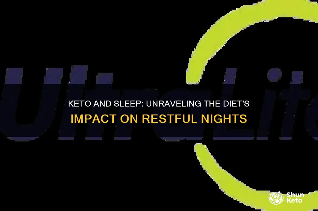can being on a keto diet cause sleep problems