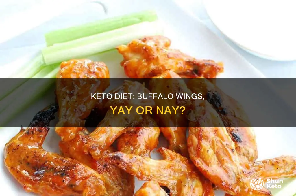 can buffalo wings be eat in keto diet