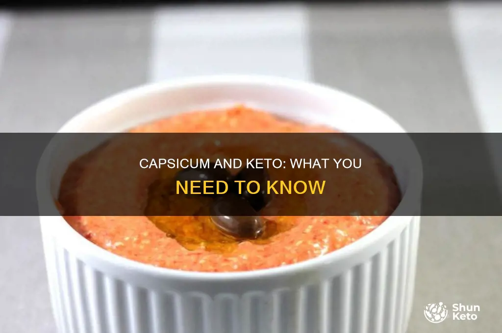 can capsicum be eaten in keto diet