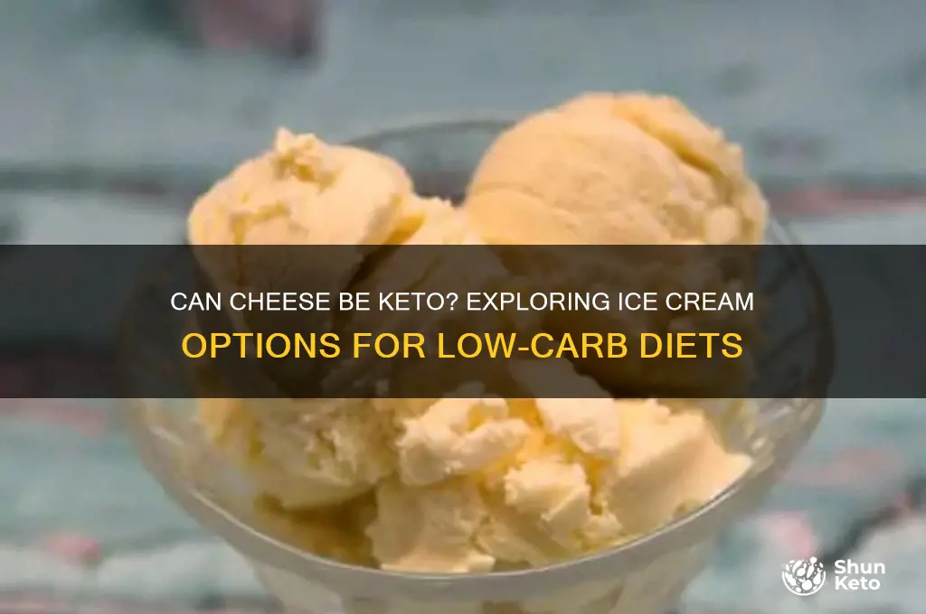 can cheese keto ice cream