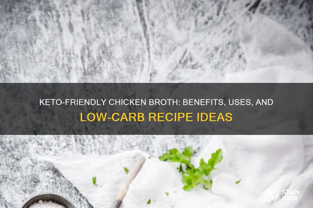 can chicken broth be used on keto