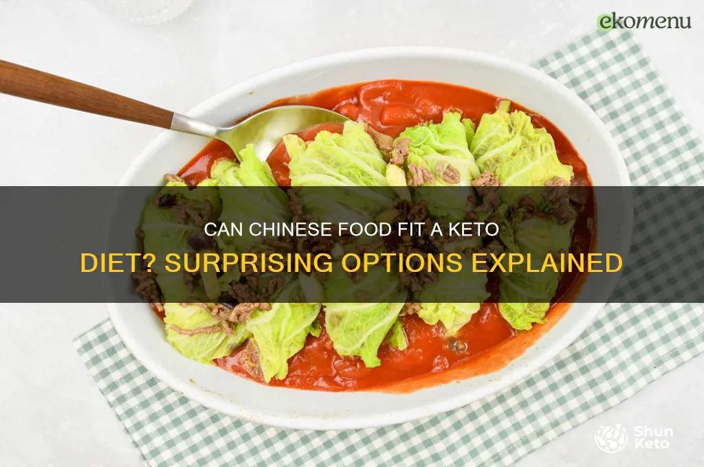 can chinese food be keto